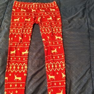 TipsyElves Ugly Christmas party leggings